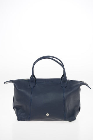 Leather Tote Bag With Removable Shoulder Strap