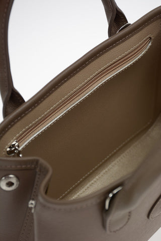 Leather ROSEAU Mini Crossbody Bag