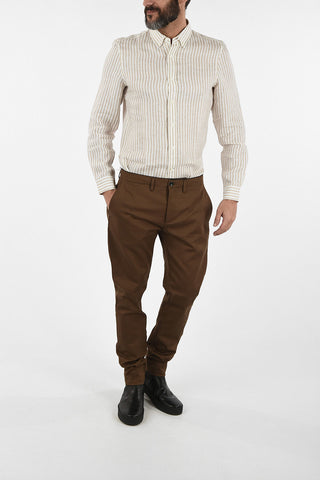 Pantaloni 5 tasche MIKE in Cotone Stretch