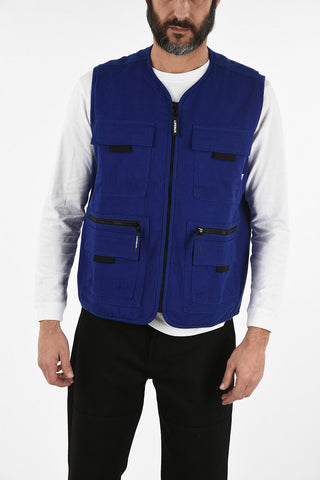 Sleeveless Utility Jacket