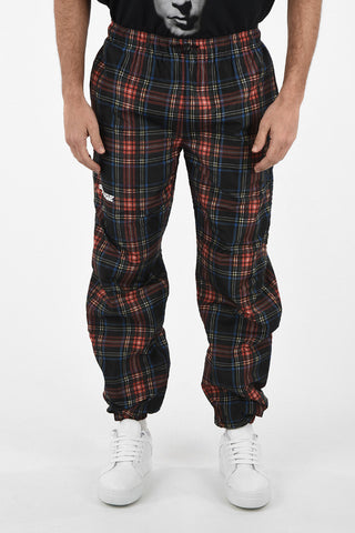 ALIENS AND COWS Plaid Track Pants