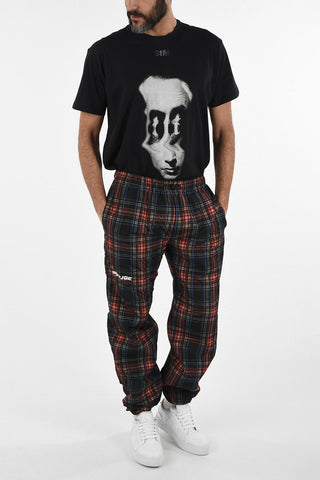 ALIENS AND COWS Plaid Track Pants