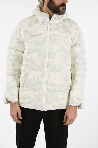 Printed Hooded Down Jacket
