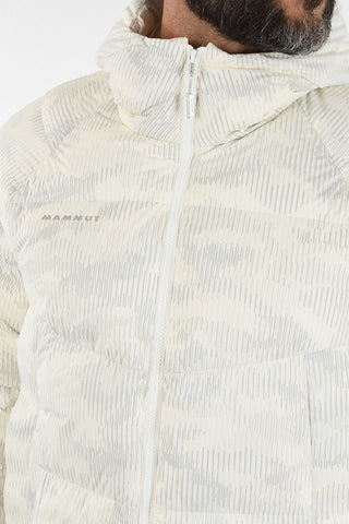 Printed Hooded Down Jacket