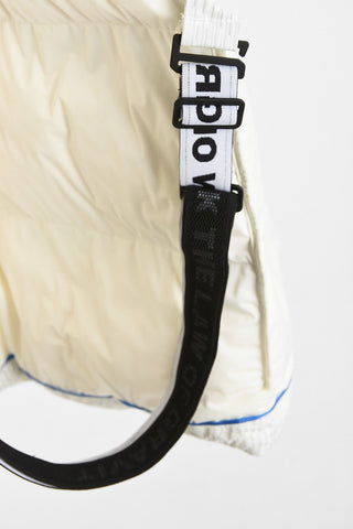 Printed Hooded Down Jacket
