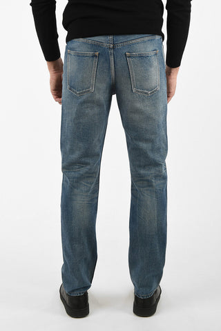 Stone Washed slim fit jeans 19 cm