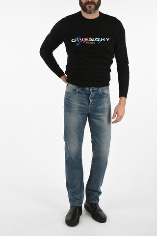 Stone Washed slim fit jeans 19 cm