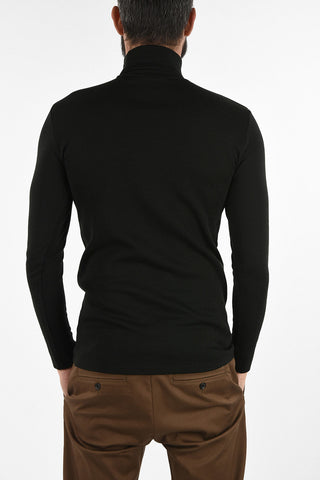 turtle-neck sweater