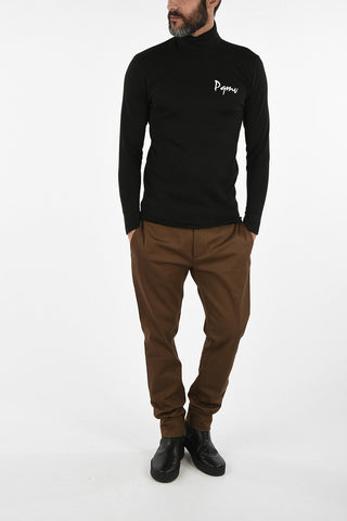 turtle-neck sweater