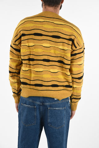 MARTINE ROSE crew-neck D-CARACAL sweater