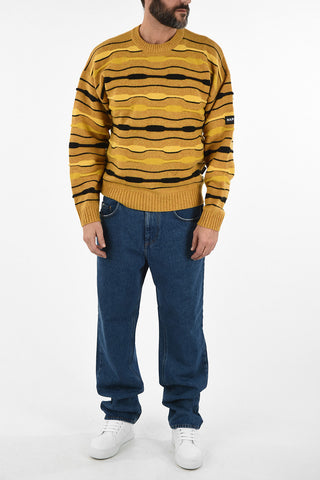 MARTINE ROSE crew-neck D-CARACAL sweater