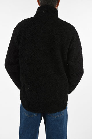 MARTINE ROSE full zip Teddy T-EMIN WOOL blouson