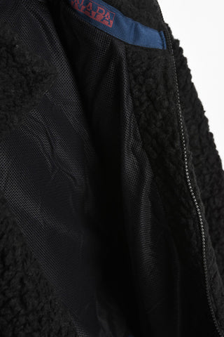 MARTINE ROSE full zip Teddy T-EMIN WOOL blouson