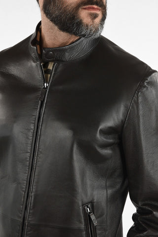 GIORGIO ARMANI Leather Jacket