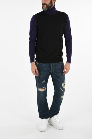 Merino Wool Turtleneck Sweater