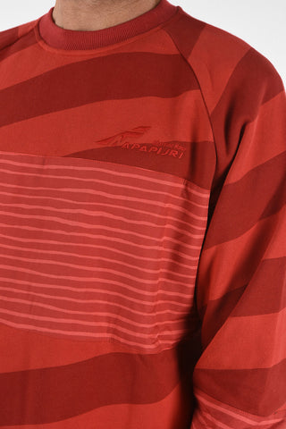 MARTINE ROSE Felpa Girocollo GUINA Oversize 