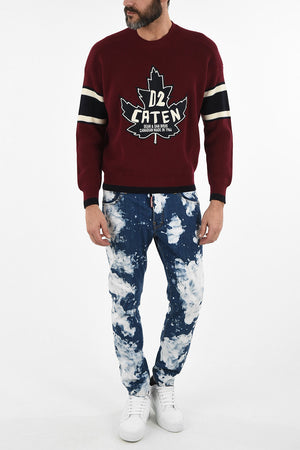 17cm printed SKATER Jeans