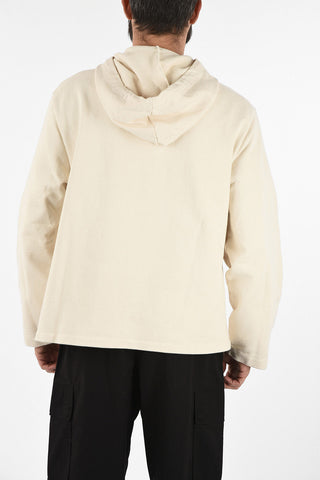 Felpa Loose Fit con Cappuccio