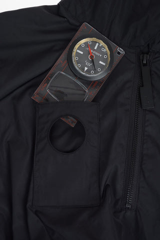 Short Sleeve Jacket with Compass