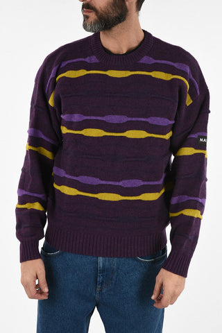 MARTINE ROSE crew-neck D-CARACAL sweater