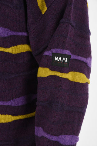 MARTINE ROSE crew-neck D-CARACAL sweater