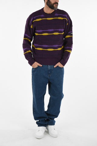 MARTINE ROSE crew-neck D-CARACAL sweater
