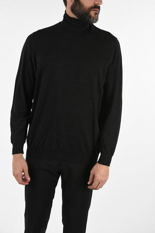 Merino Wool Turtleneck Sweater
