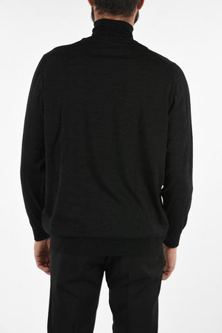 Merino Wool Turtleneck Sweater