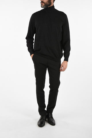 Merino Wool Turtleneck Sweater
