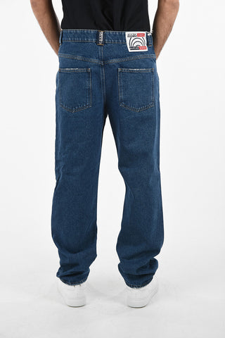 MARTINEROSE 22cm Mid-rise waist Baggy BLACKBURN jeans