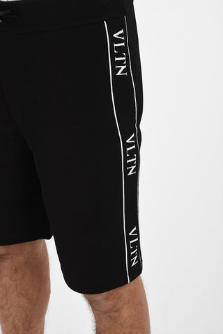 VLNT Piping Bermuda Shorts with Monogram Side Band