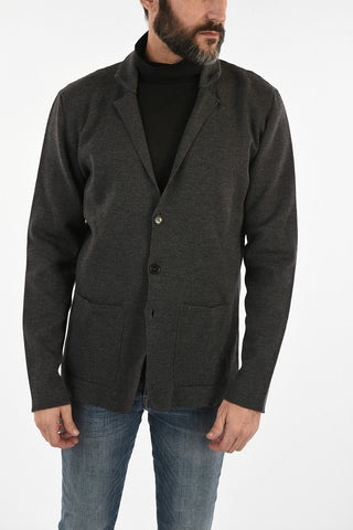Wool Single Breasted Blazer