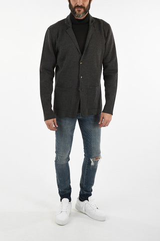 Wool Single Breasted Blazer