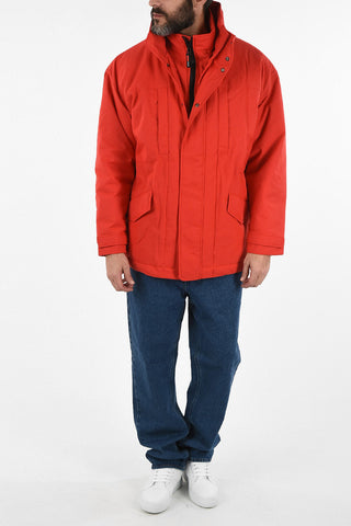 MARTINE ROSE hidden closure Puffer A-ANDEAN blouson