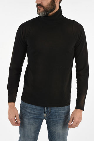jersey Turtleneck Sweater