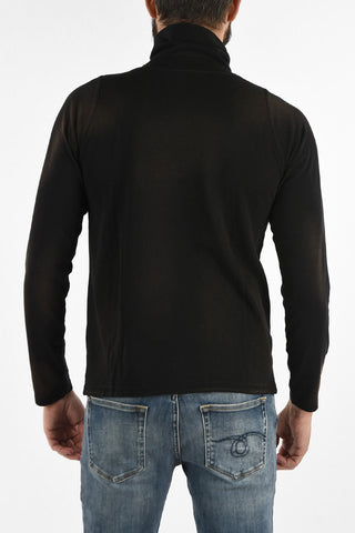 jersey Turtleneck Sweater