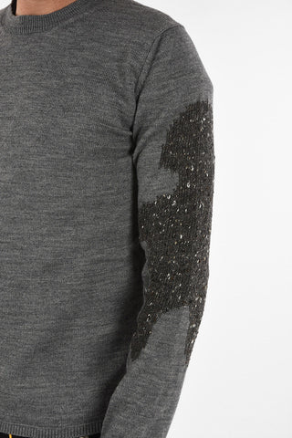 SHIRT Embroidered Crewneck Sweater