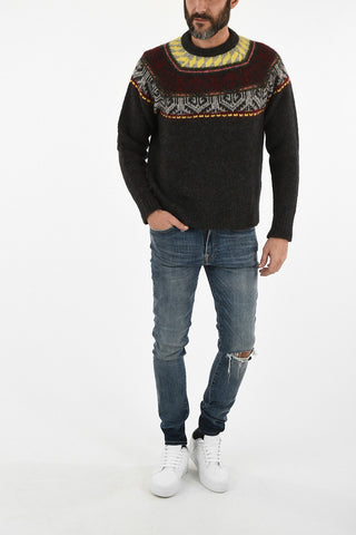 Embroidered Crewneck Sweater