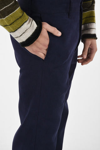 Corduroy Jetted Pocket Pants with Belt Loops