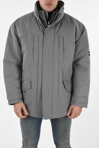 MARTINE ROSE hidden closure Puffer A-ANDEAN blouson