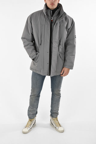 MARTINE ROSE hidden closure Puffer A-ANDEAN blouson