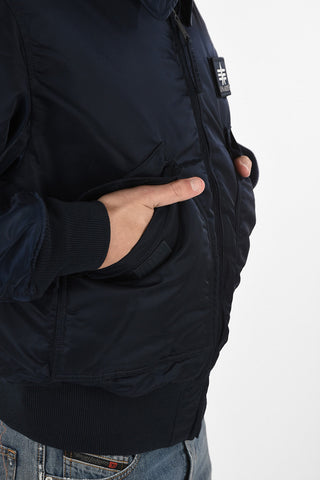 full zip utility fatigue jacket