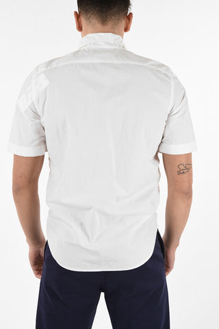 Short Sleeve Spread Collar Shirt