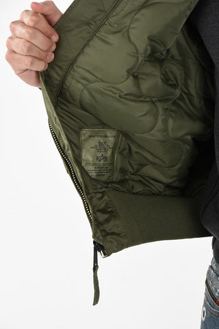 full zip utility fatigue jacket