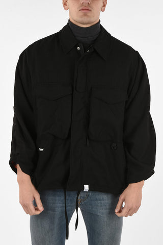 Drawstring Utility Jacket