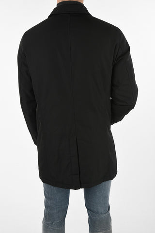 Center Vent Padded balmacaan coat