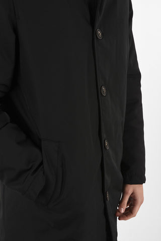 Center Vent Padded balmacaan coat