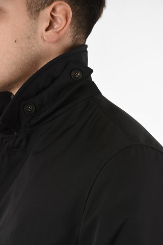 Center Vent Padded balmacaan coat