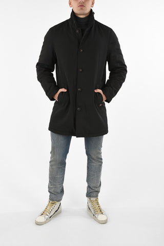 Center Vent Padded balmacaan coat