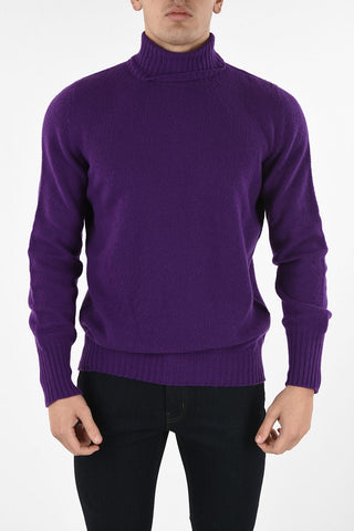 Wool Turtle-neck Sweater  